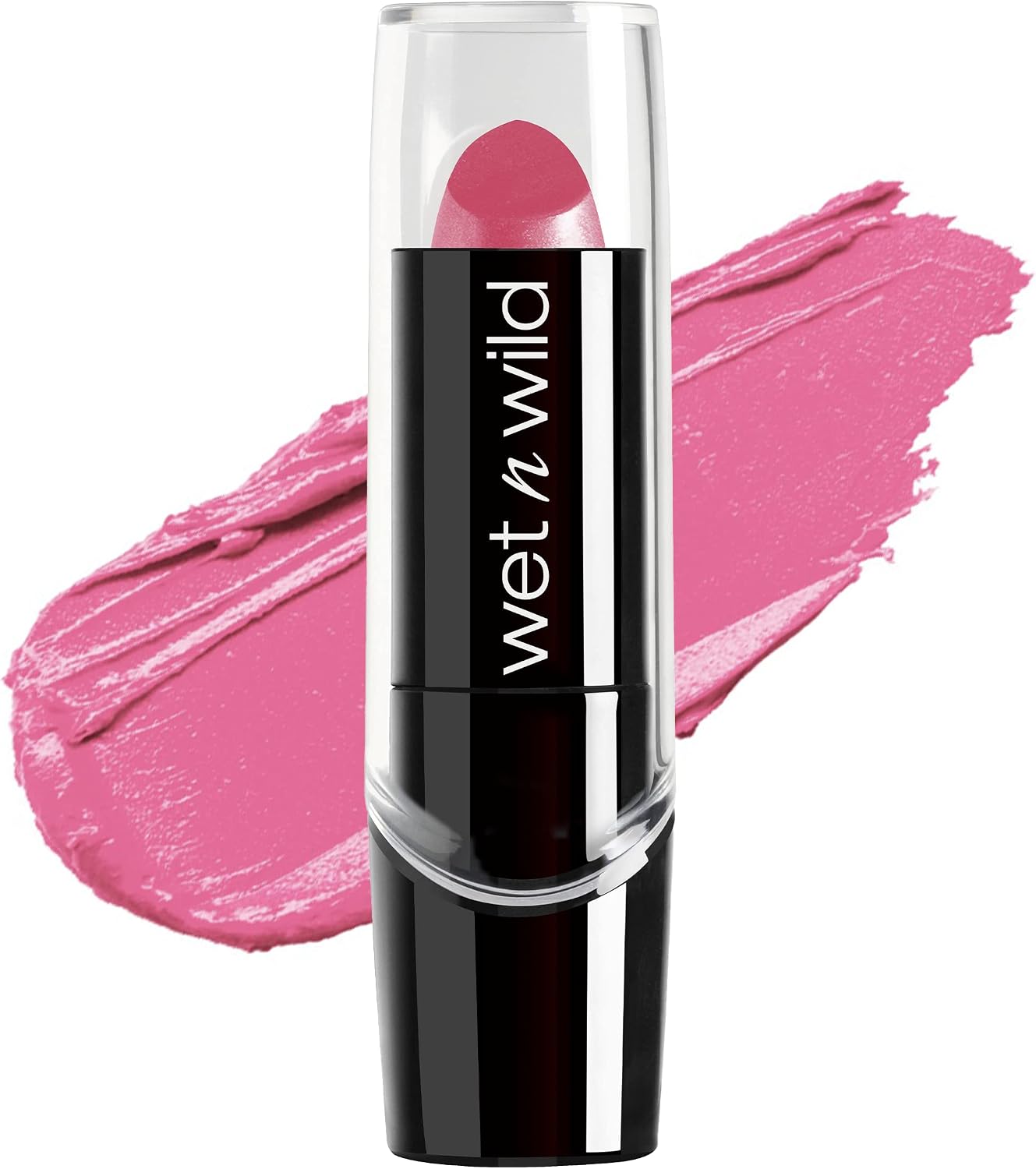 WET N WILD SILK FINISH LIPSTICK PINK ICE pack of 3