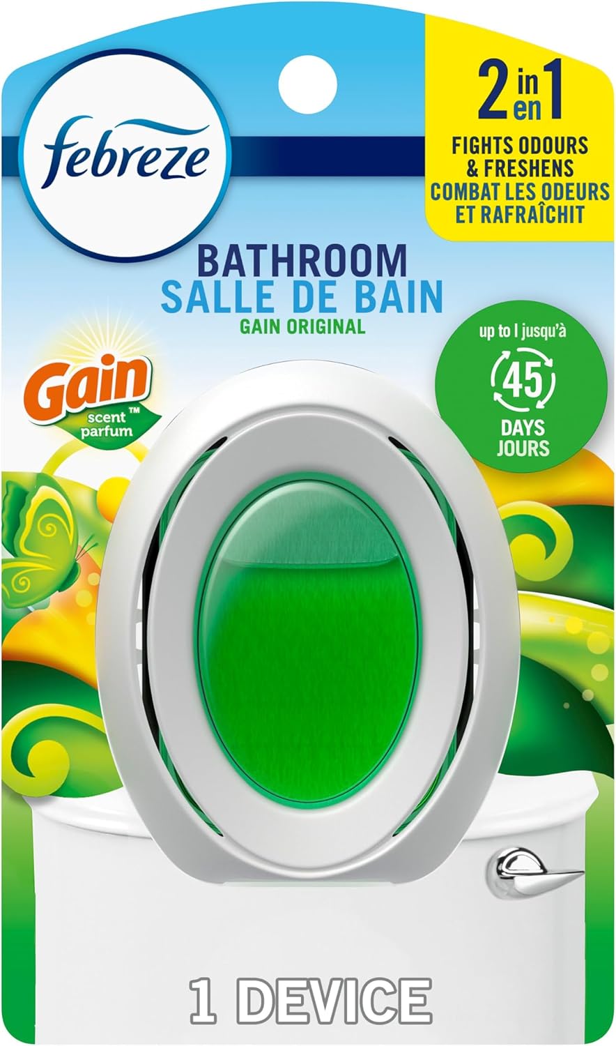 FEBREZE BATHROOM GAIN ORIGINAL 7.5ML pack of 6