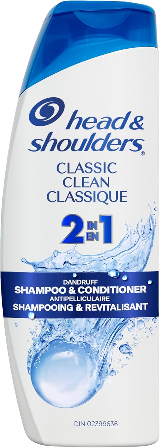 HEAD&SHOULDERS SHP 2IN1 CLASSIC CLEAN 370ML SHAMPOO MED.