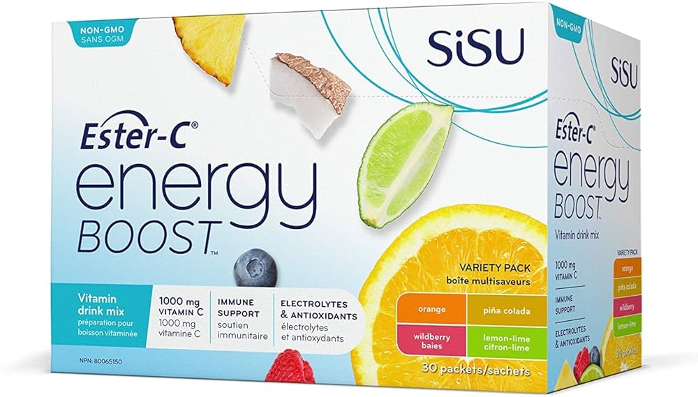 SISU  - Ester-C Energy Boost Variety Pack