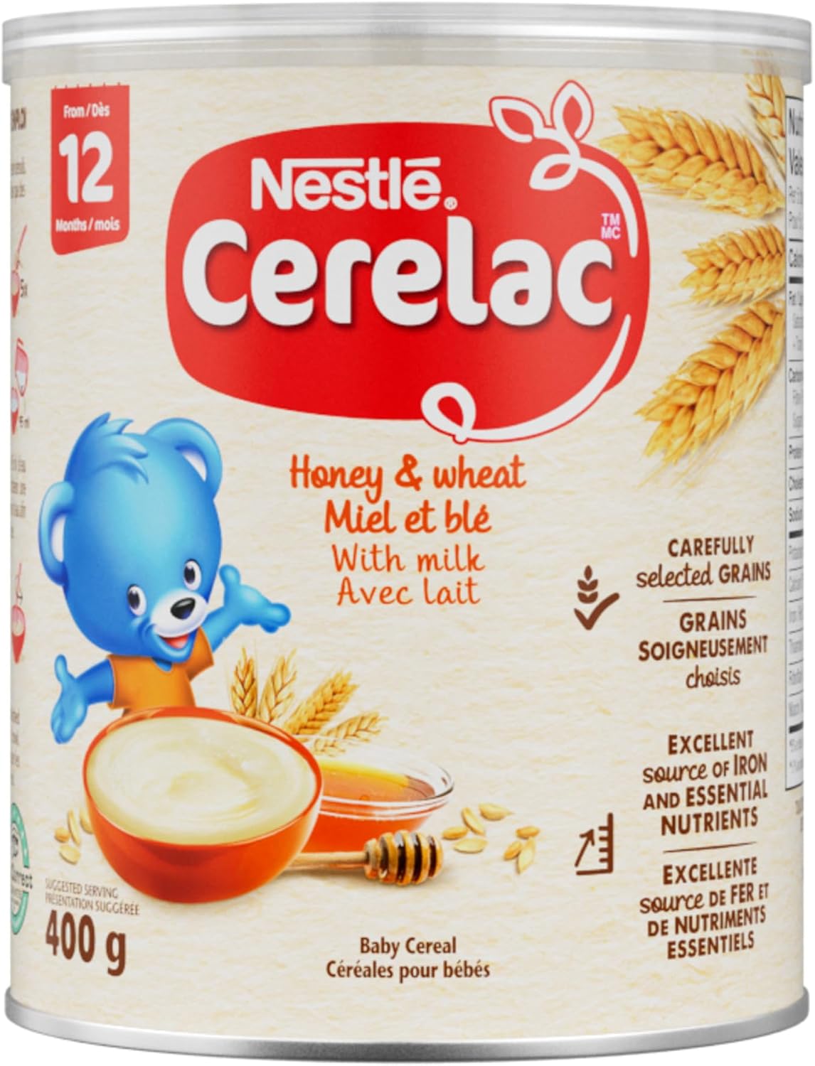 CERELAC WHEAT & HONEY 400G pack of 6