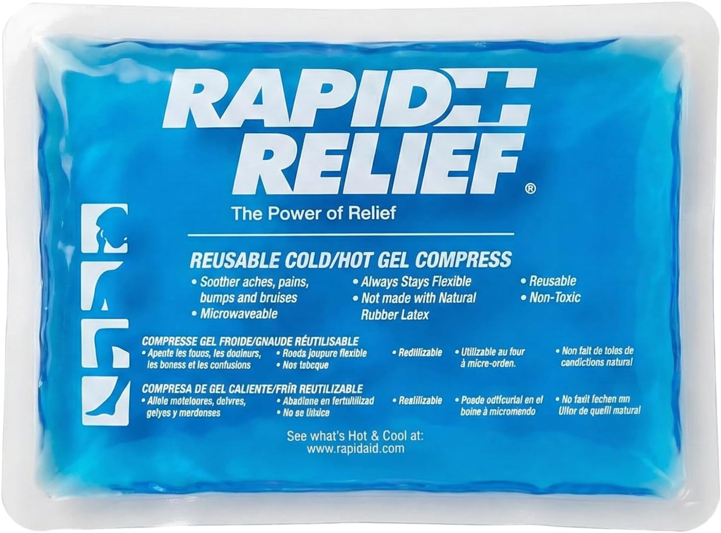 RAPID AID COMPRESS H/C REU 4X6"
