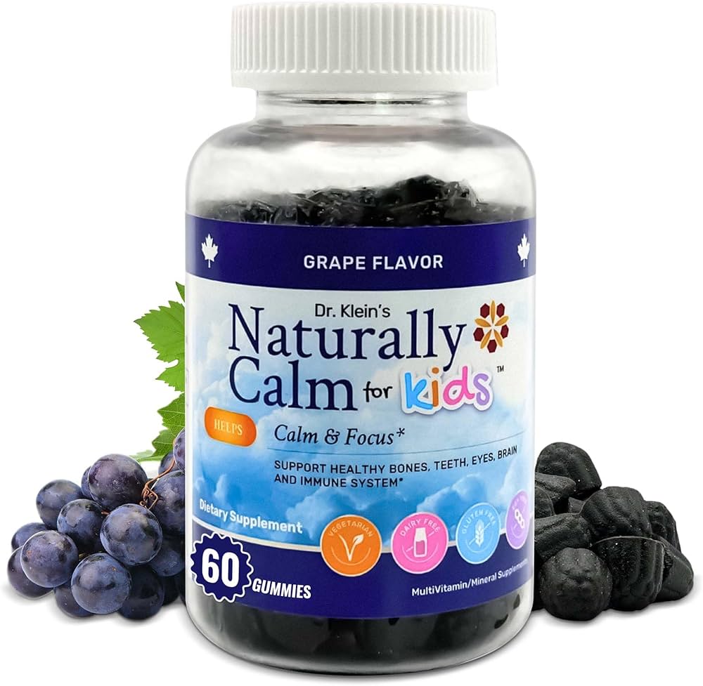 Nanton-Dr. Klein's Naturally Calm for Kids Gummies 60s - Stress/Anxiety support
