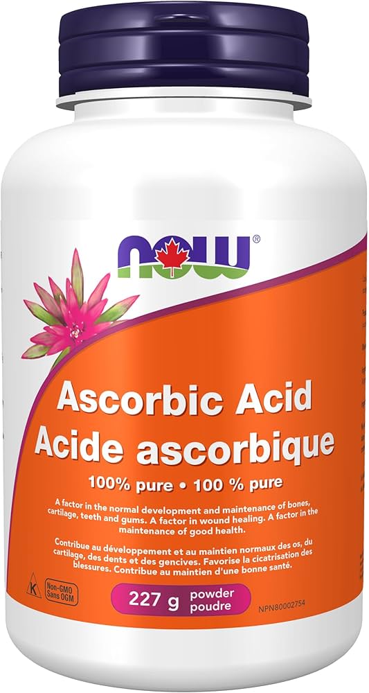 NOW Ascorbic Acid (100% Pure Vit.C) Pwd 227g
