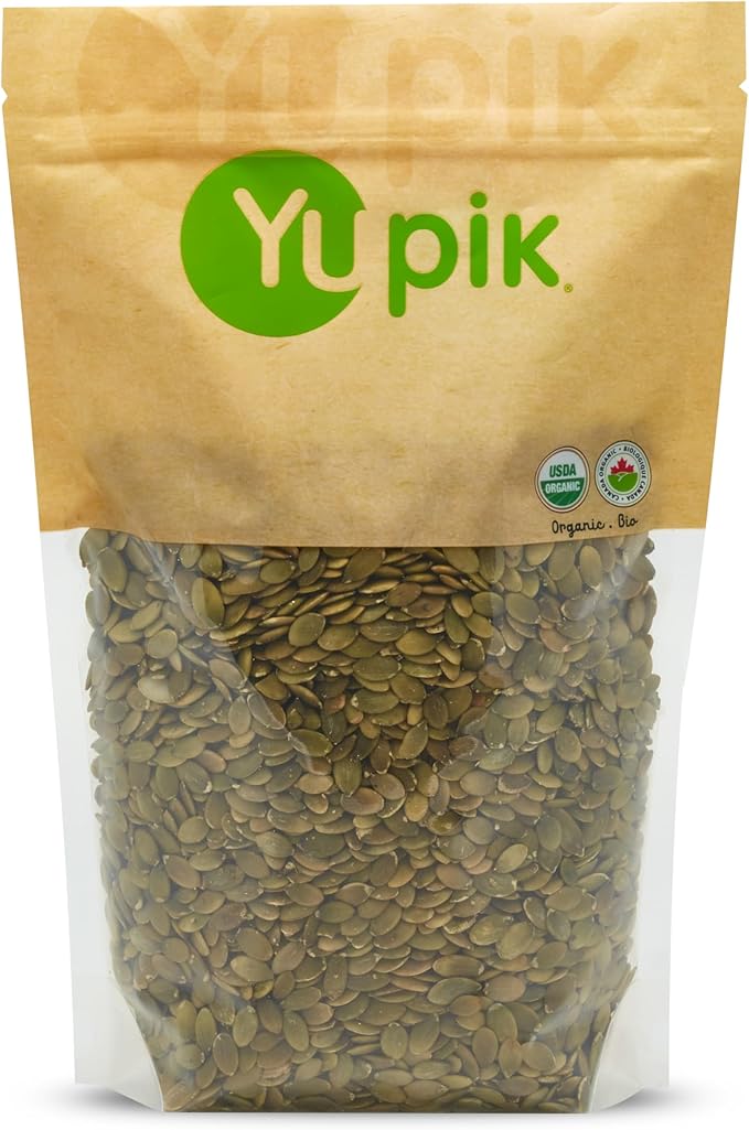YUPIK Organic Pumpkin Seeds 1 kg / 2.2lbs