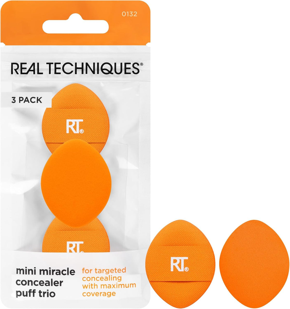 REAL TECHNIQUES MINI MIRACLE CONCEALER PUFF TRIO
