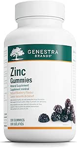GENESTRA - Zinc Gummies 100 gummies  *on backorder*