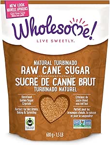 WHOLESOME SWEETENERS Raw Cane Sugar 680g