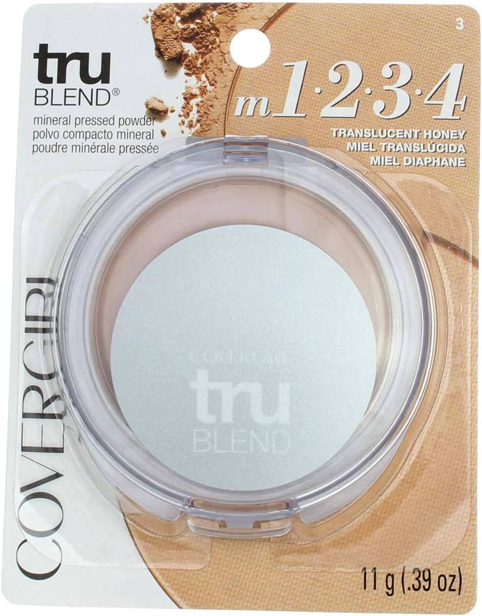 COVER GIRL PRESSED PD TRUBLEND 420 TRANSLUC HONEY pack of 2
