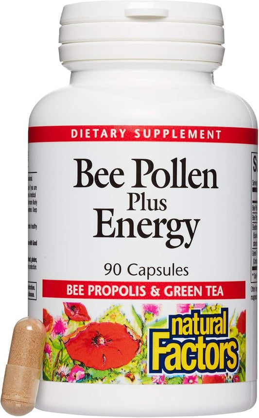 Natural Factors   Pollen Plus Energy   90 capscaps