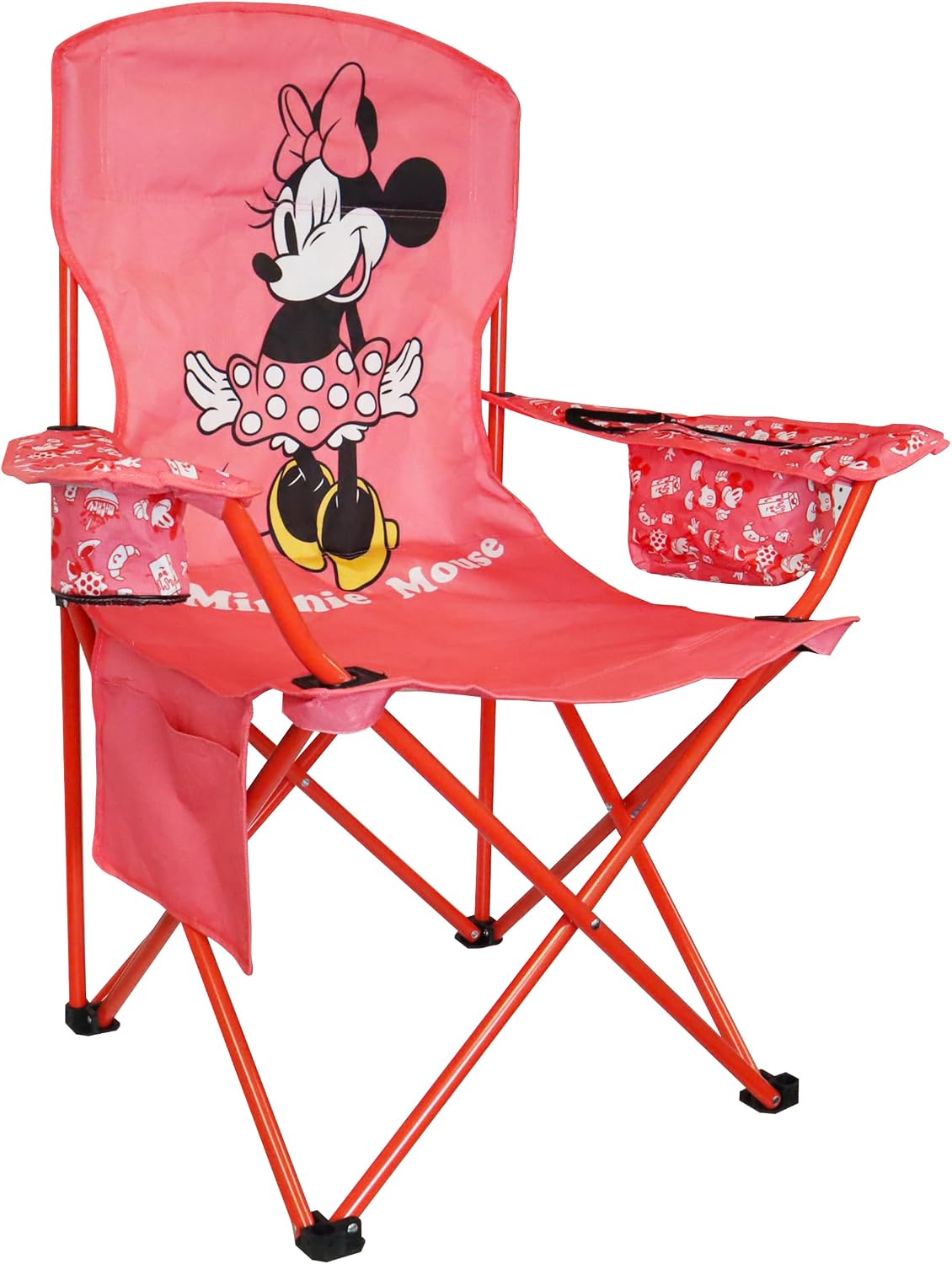 MINNIE MOUSE ADULT CAMP CHAIR WITH COOLER BAG 2 pack of 6
