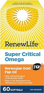 Renew Life   Norwegian Gold Super Critical Omega 60sg