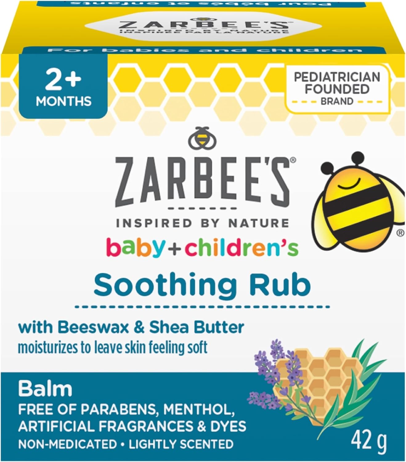ZARBEES SOOTHING CHEST RUB 42G