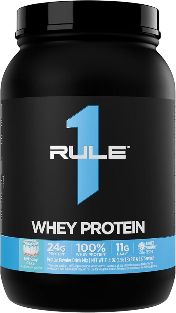 RULE 1 R1 WHEY BLEND 2lbs BIRTHDAY CAKE