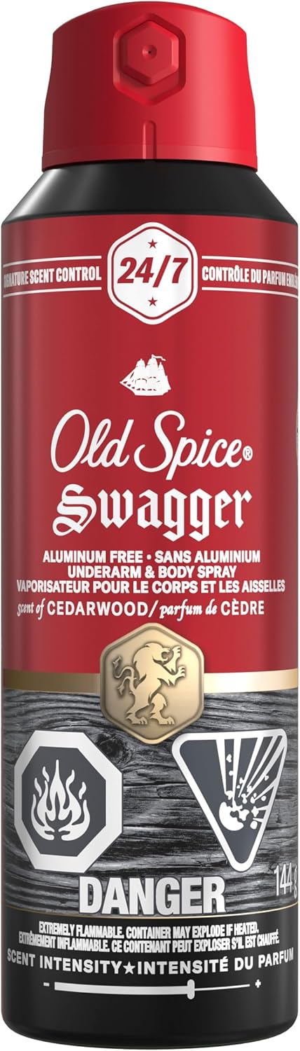 OLD SPICE SWAGGER BODY SP ALUMINUM FREE 144G