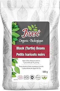 INARI - By Puresource    Organic Lentils, Peas & Beans    INARI - By Puresource    Organic Lentils, Peas & Beans    Org Black (Turtle) Beans 500g