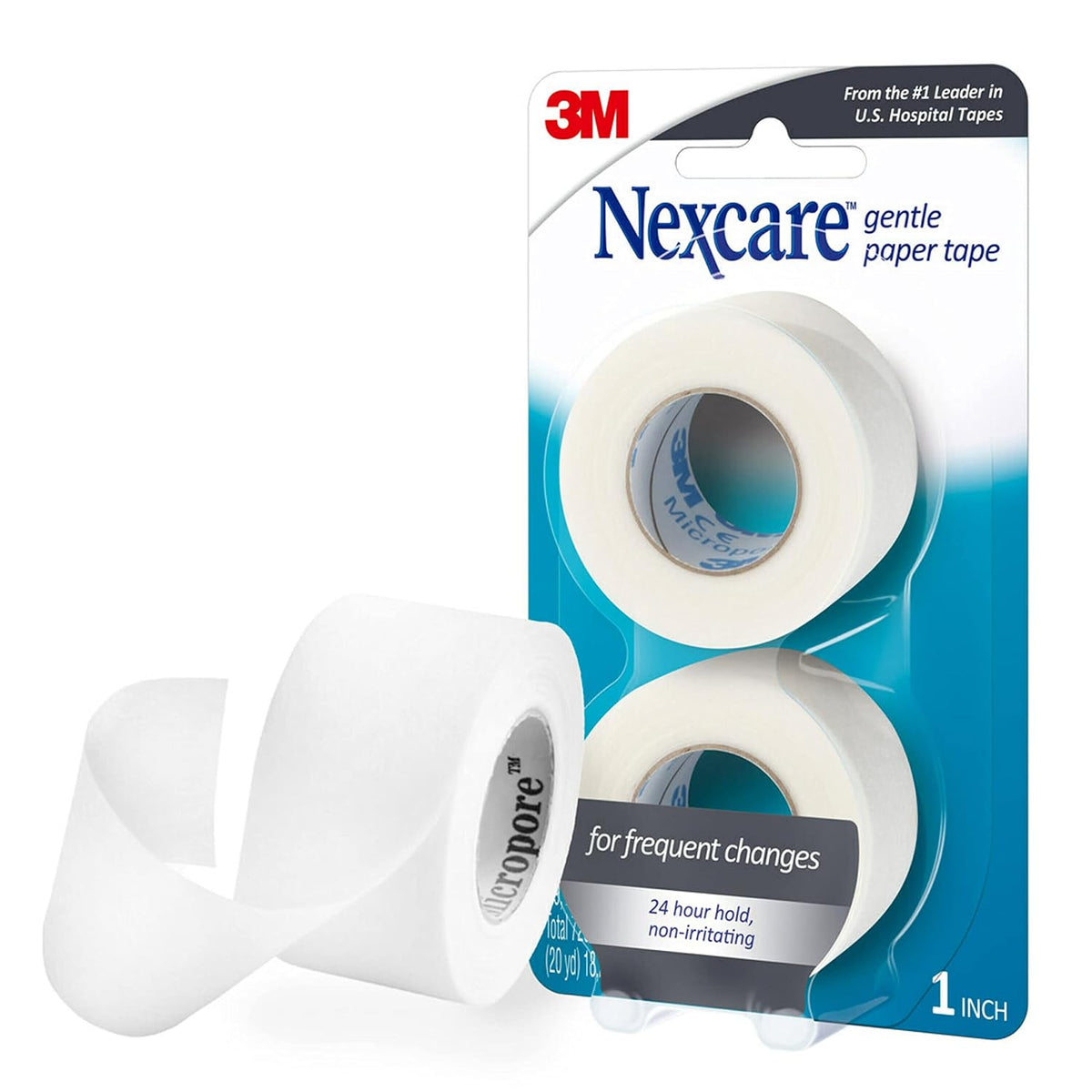 NEXCARE TAPE GENTLE PAPER 25.4MMX9.1M 2
