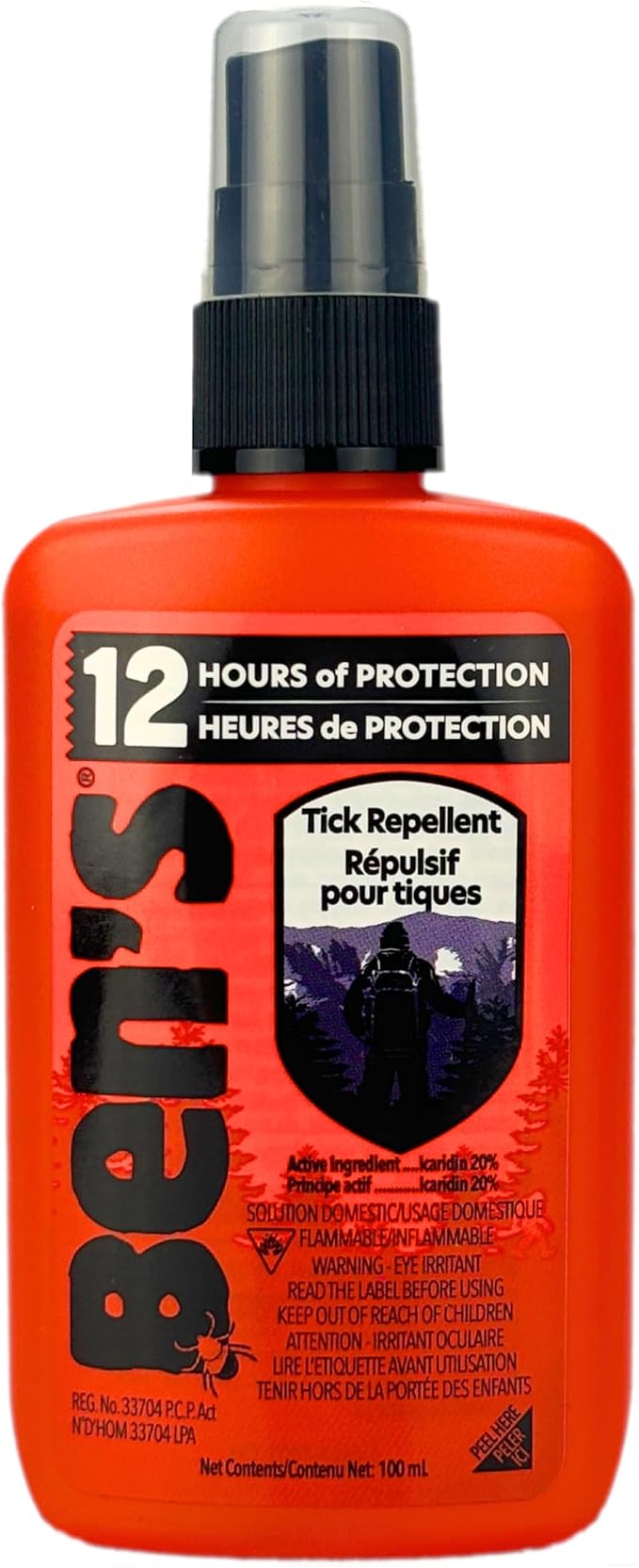 BENS TICK REPELLENT PUMP CARDED 100ML