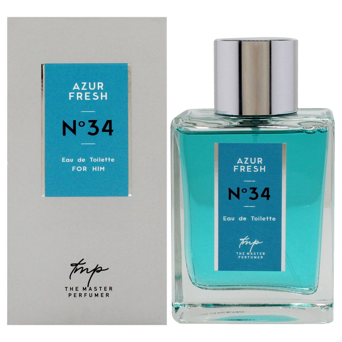 The Master Perfumer Men Azure Fresh N34 100 ml Eau De Toilette Spray