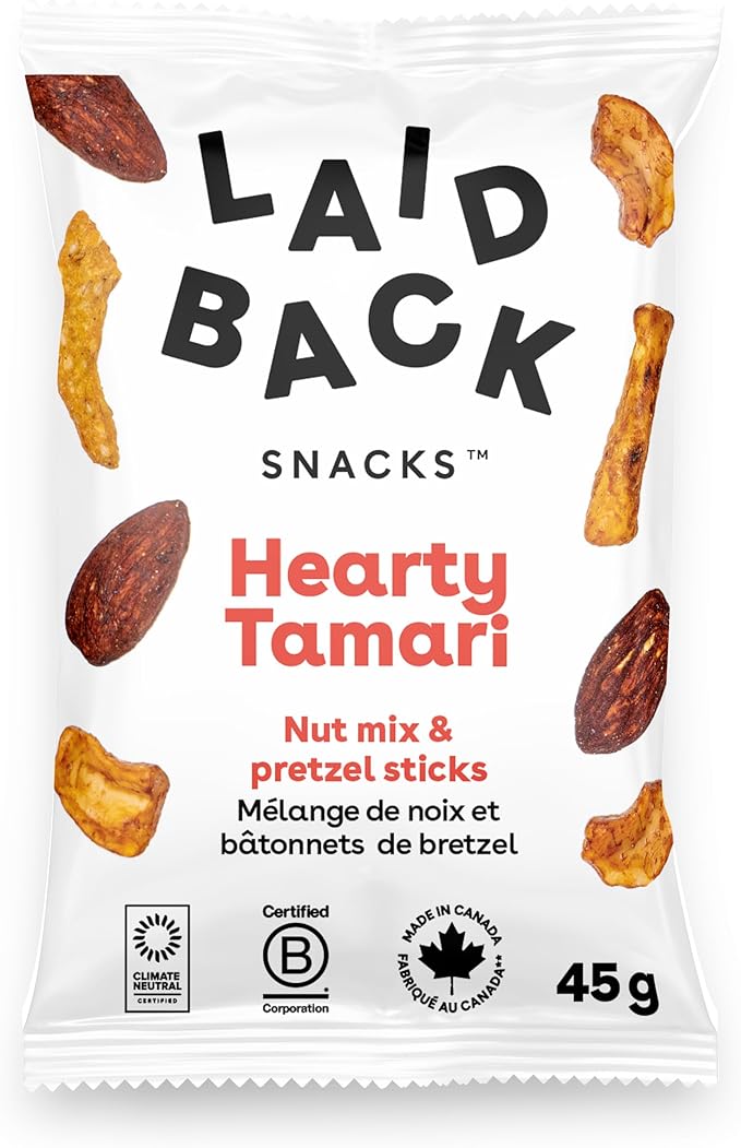 LAID BACK SNACKS -      Hearty Tamari, Mini   45g