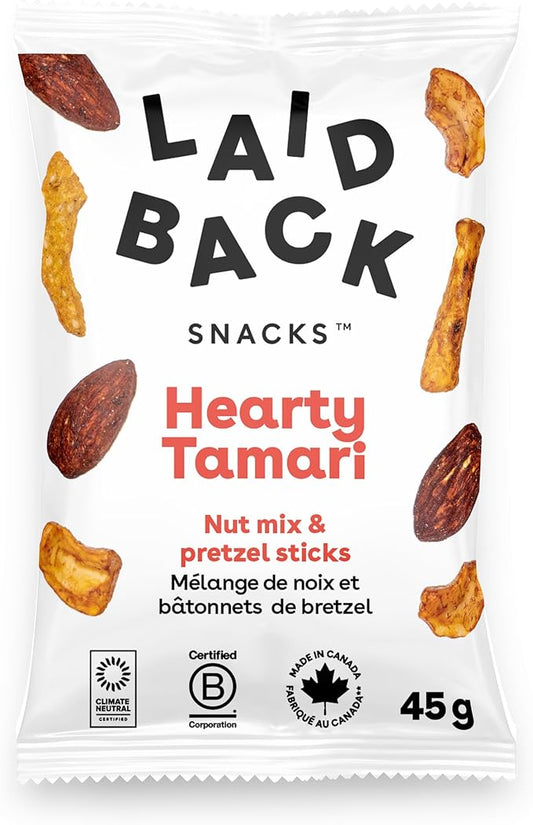 LAID BACK SNACKS -      Hearty Tamari, Mini   45g