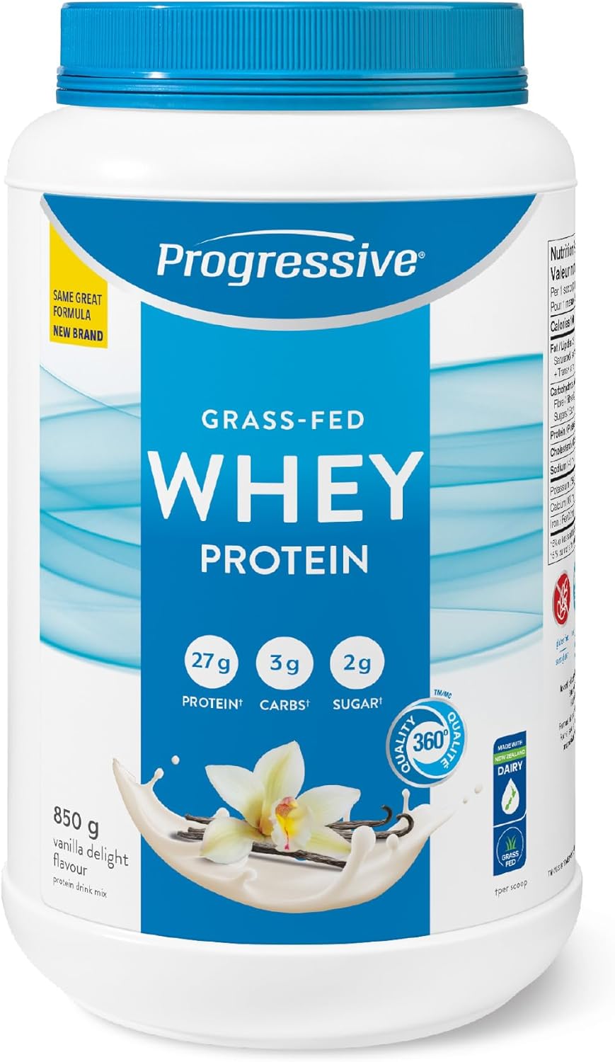 Progressive Grass Fed Whey Protein - 850g Vanilla