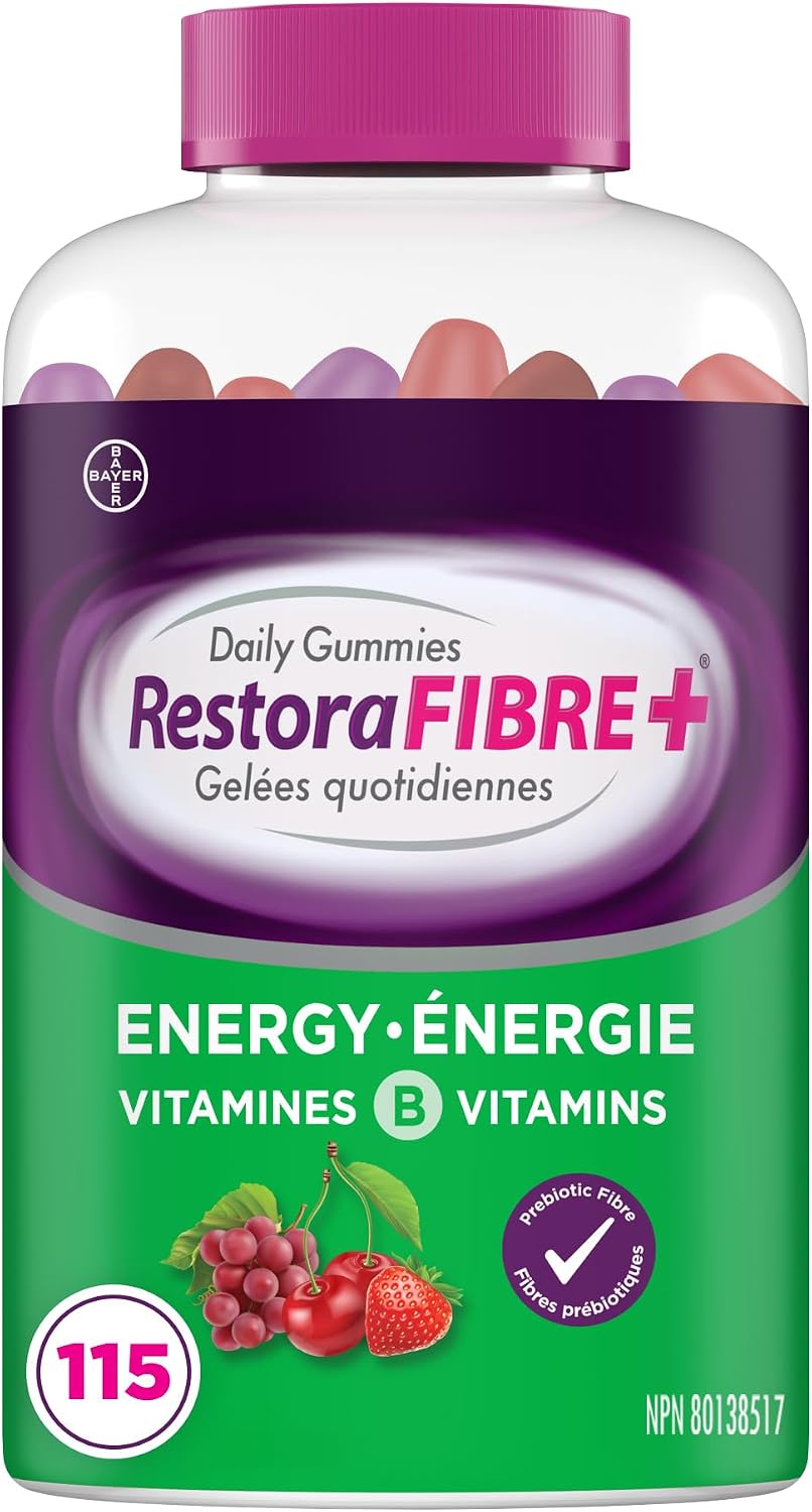 RESTORAFIBRE+ ENERGY GUMMIES 115 GUMMY