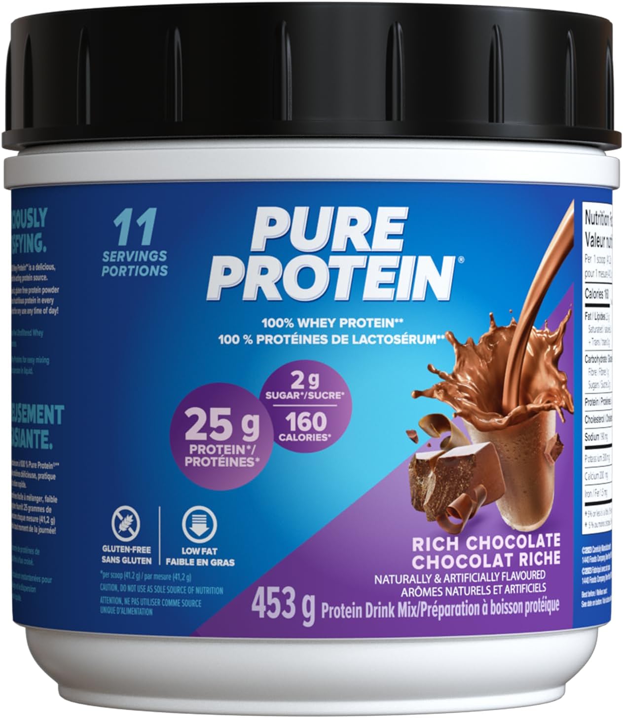 PURE PROTEIN CHOCOLATE PD 1LB BAR