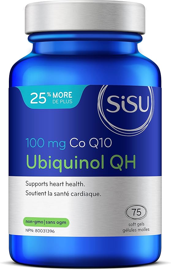 SISU - Ubiquinol QH 100 mg - 60 softgels