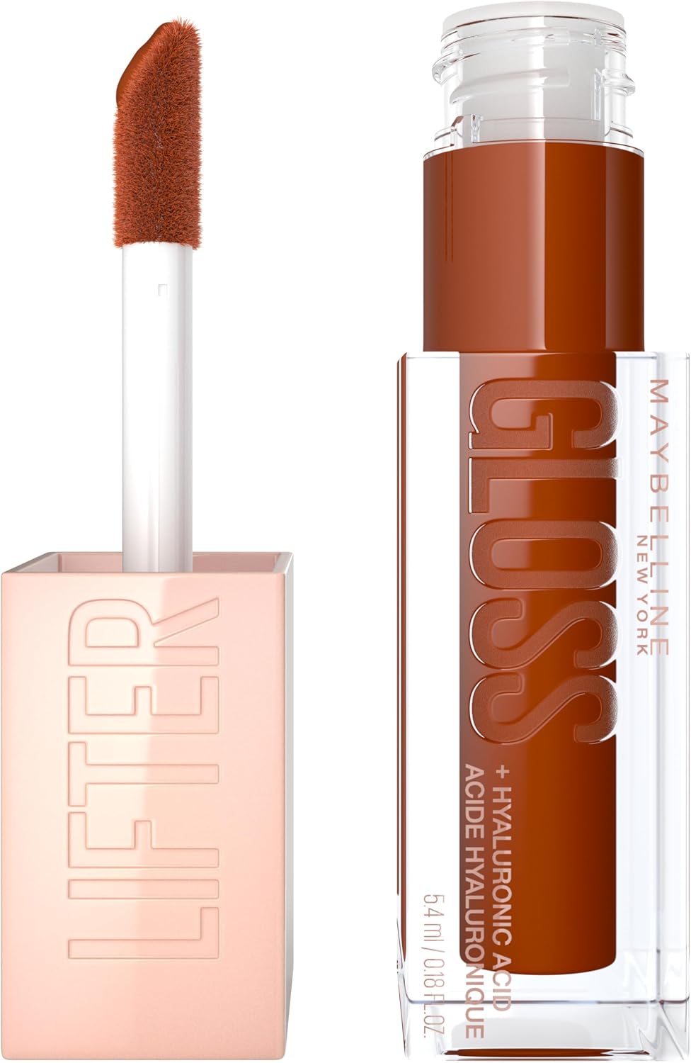 MAYBELLINE LIFTER LIP GLOSS CARAMEL pack of 2