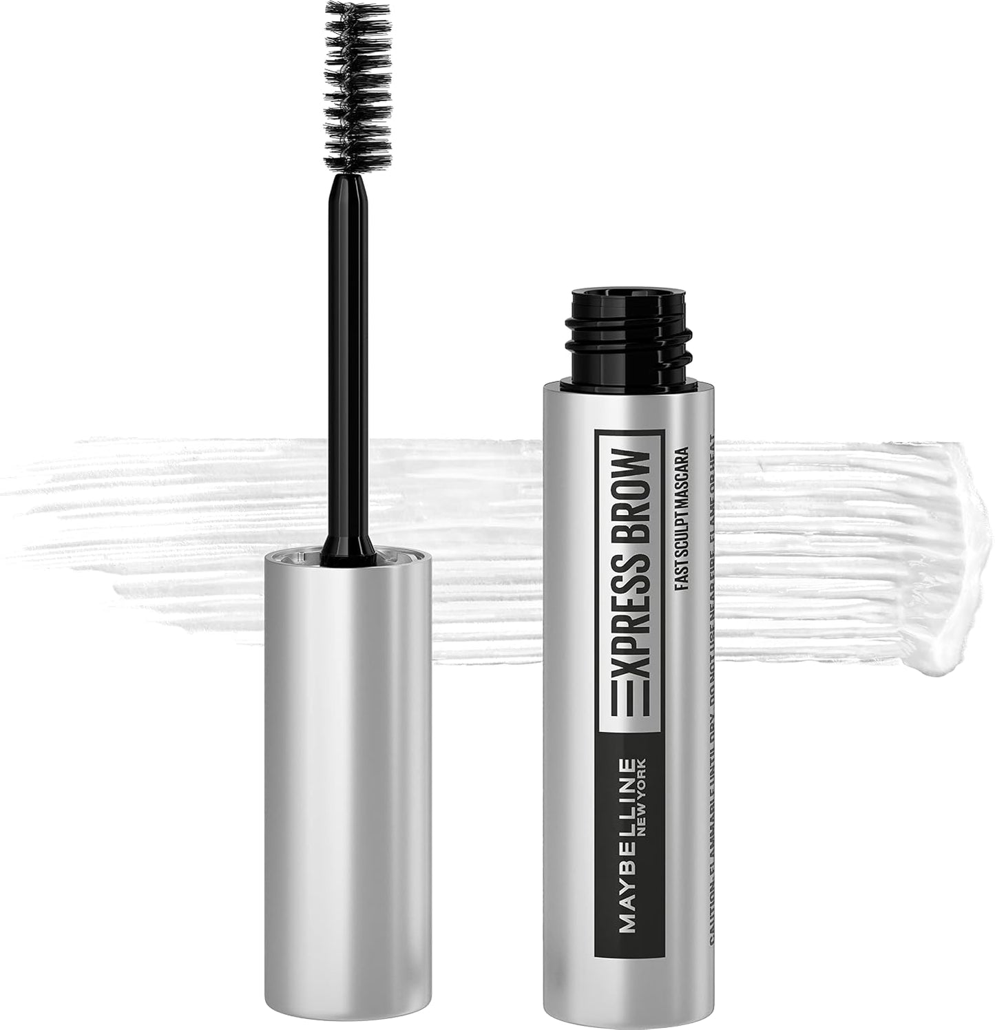 MAYBELLINE EYE STUDIO BROW FS CLEAR BROWN pack of 3