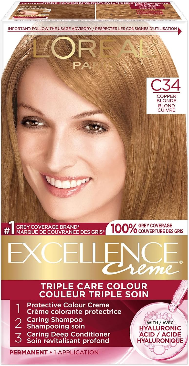 EXCELLENCE PRO-KERATINE COPPER BLONDE #C34