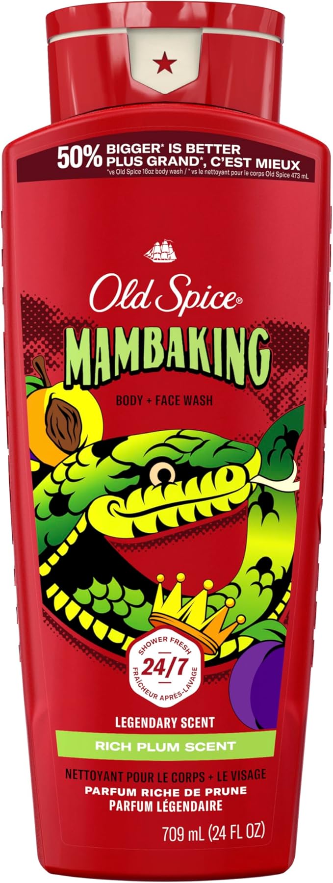 OLD SPICE MAMBAKING BODY WASH 709ML