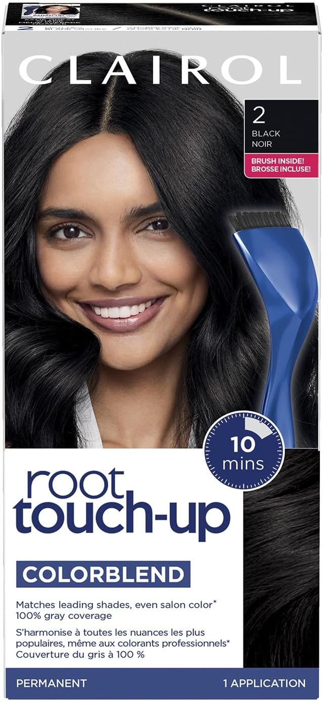 CLAIROL ROOT TOUCH UP #2 BLACK pack of 2