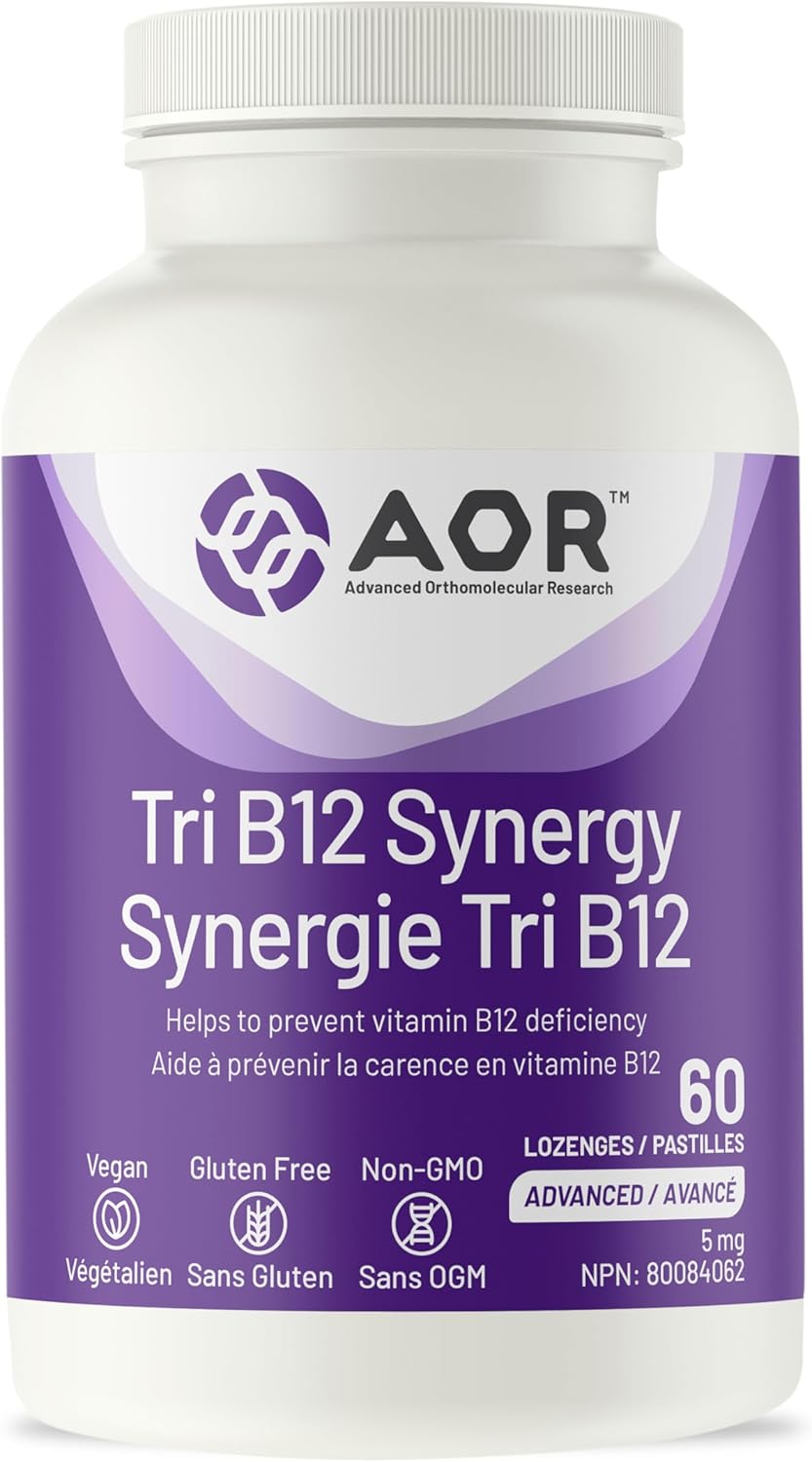 AOR   Tri B12 Synergy 60 lozenges