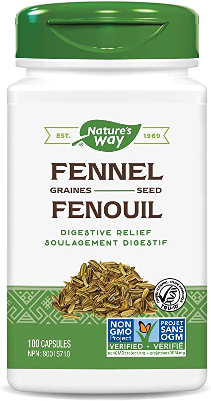 Nature's Way - Fennel Seed - 100 Veg Caps