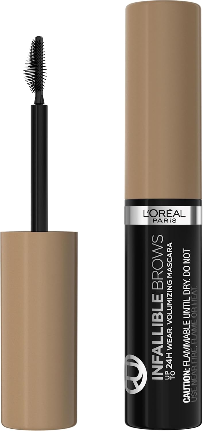 LOREAL INFALLIBLE 24H MASCARA BROW BLONDE pack of 2