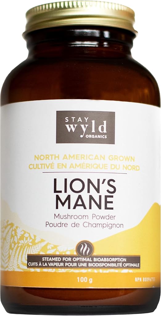 STAY WYLD ORGANICS LTD *   Lion's Mane Powder, 100g