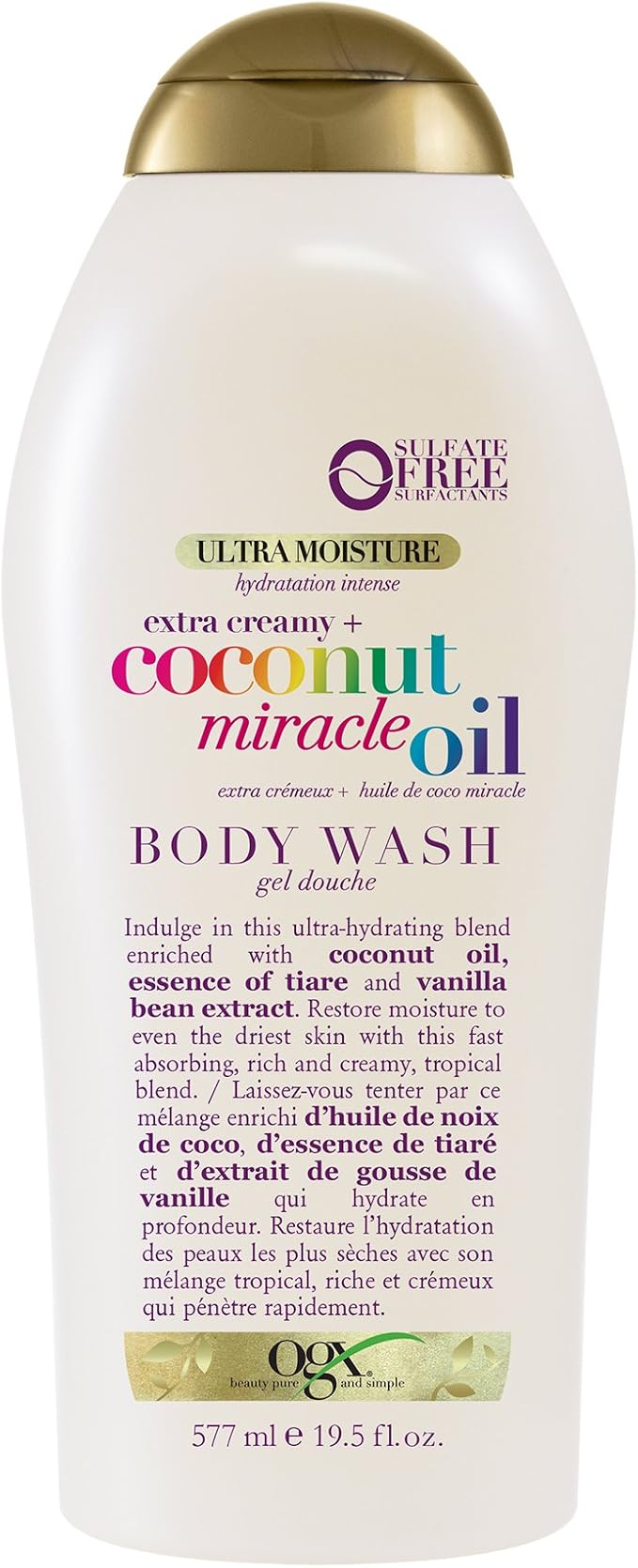 OGX BODY WASH COCONUT MIRACLE OIL 577ML