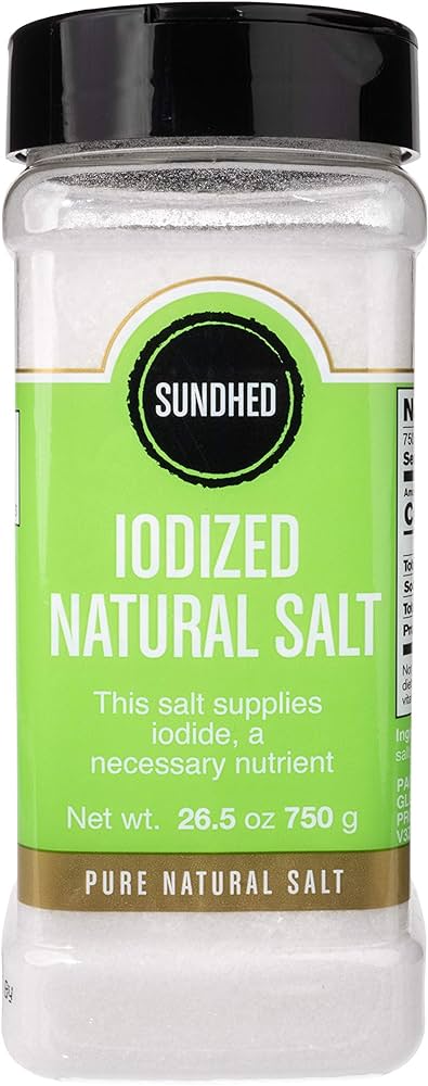 SUNDHED Himalayan Gourmet Salts SUNDHED Himalayan Gourmet Salts White Iodized Himalayan Salt 750g