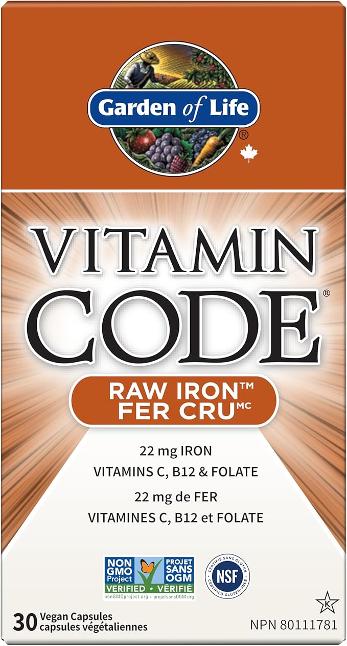 Garden Of Life - Vitamin Code Raw Iron 30 Vcaps