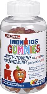 Iron Kids   Ironkids Gummies, Multi-Vitamins for Active Kids, 120ct