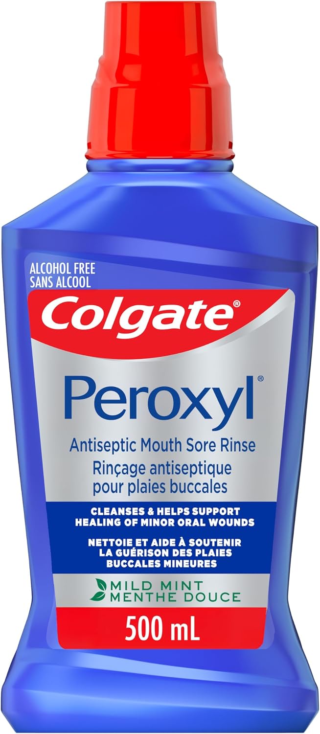 COLGATE PEROXYL RINSE ALCOHOL FREE 500ML