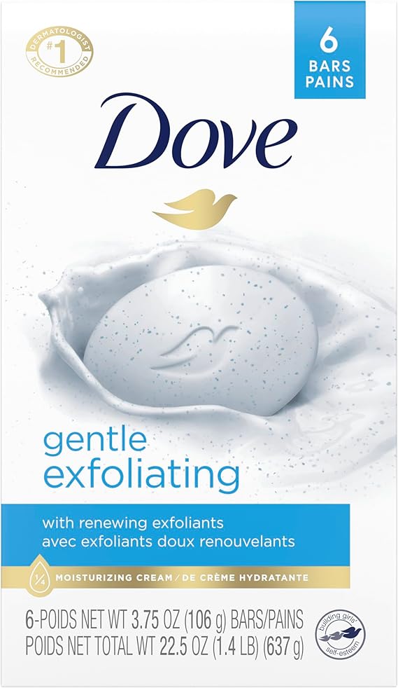DOVE BAR EXFOLIATING 6X106G