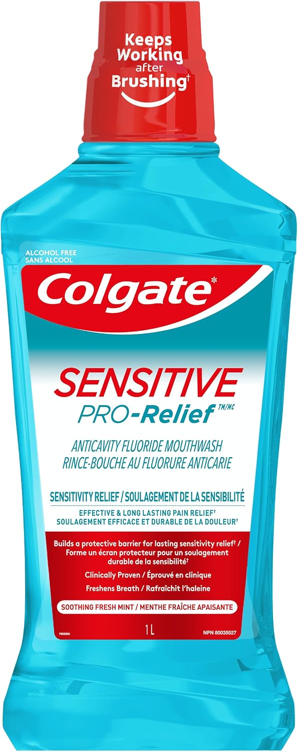 COLGATE SENSITIVE PRO RELIEF MOUTHWASH 1L