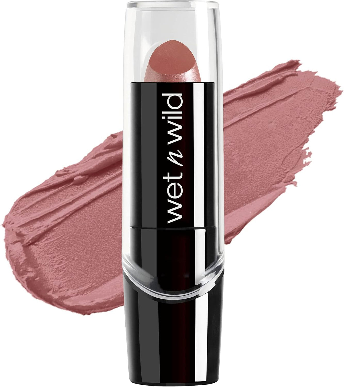 WET N WILD SILK FINISH LIPSTICK DARK PINK FROST pack of 3