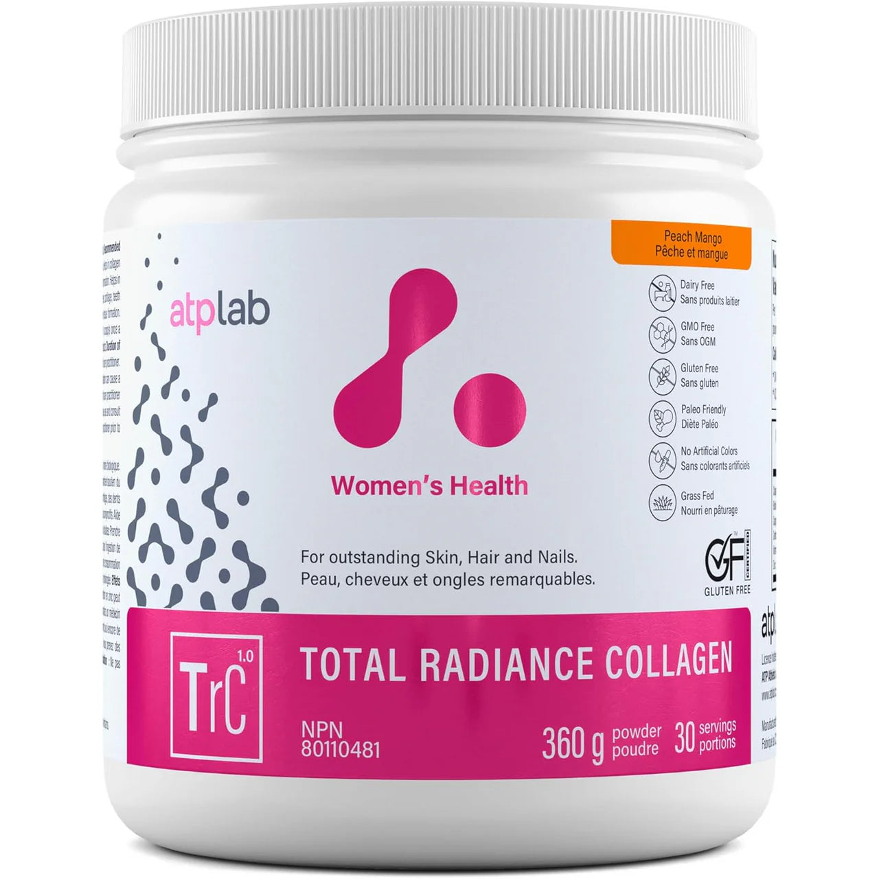 ATP Total Radiance Collagen - Peach Mango 360g