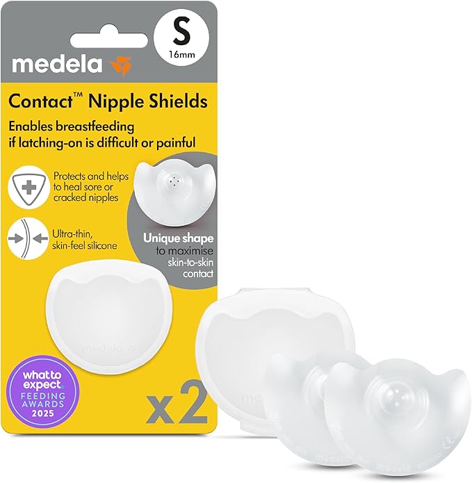 CONTACT NIPPLE SHIELD 16MM 2 pack of 6