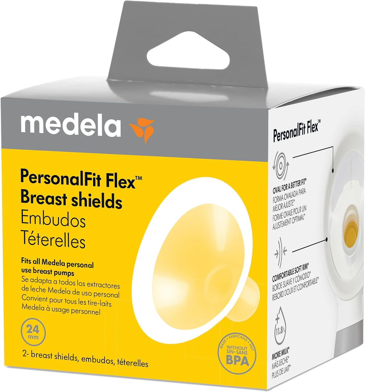 PERSONALFIT FLEX BREAST SHIELDS 24MM 2