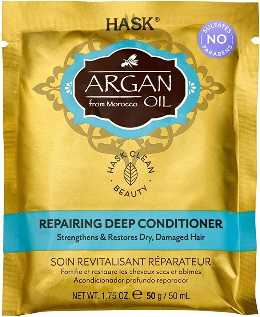 HASK ARGAN OIL INTENSE COND HAIR TREAT 50G pack of 12
